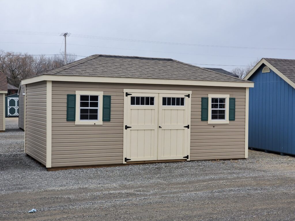 Deluxe Hip Barn Shed