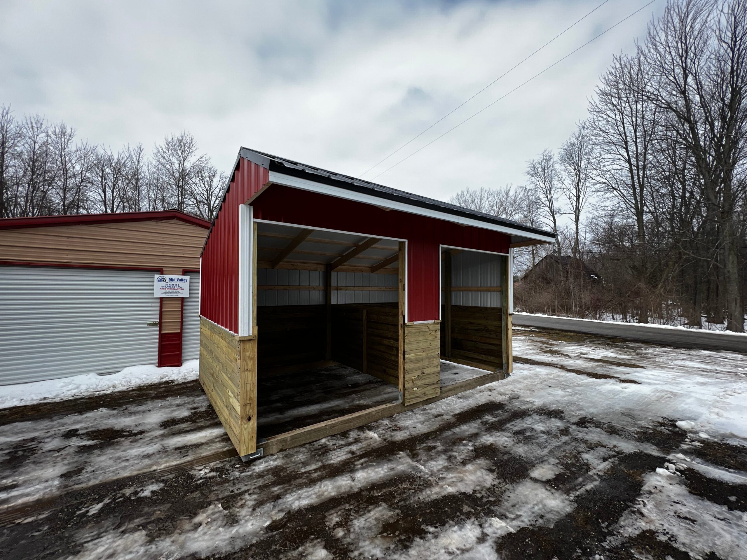 10x16 Horse Shelter