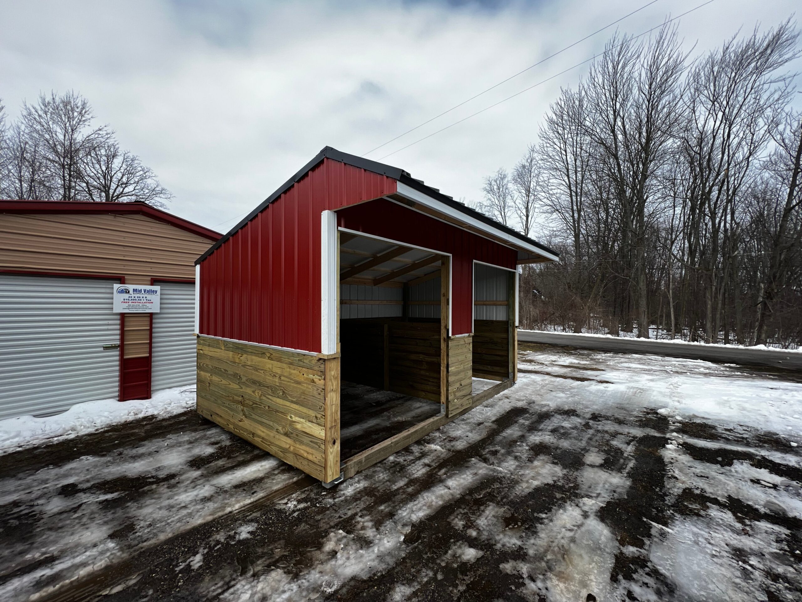 10x16 Horse Shelter - Image 2