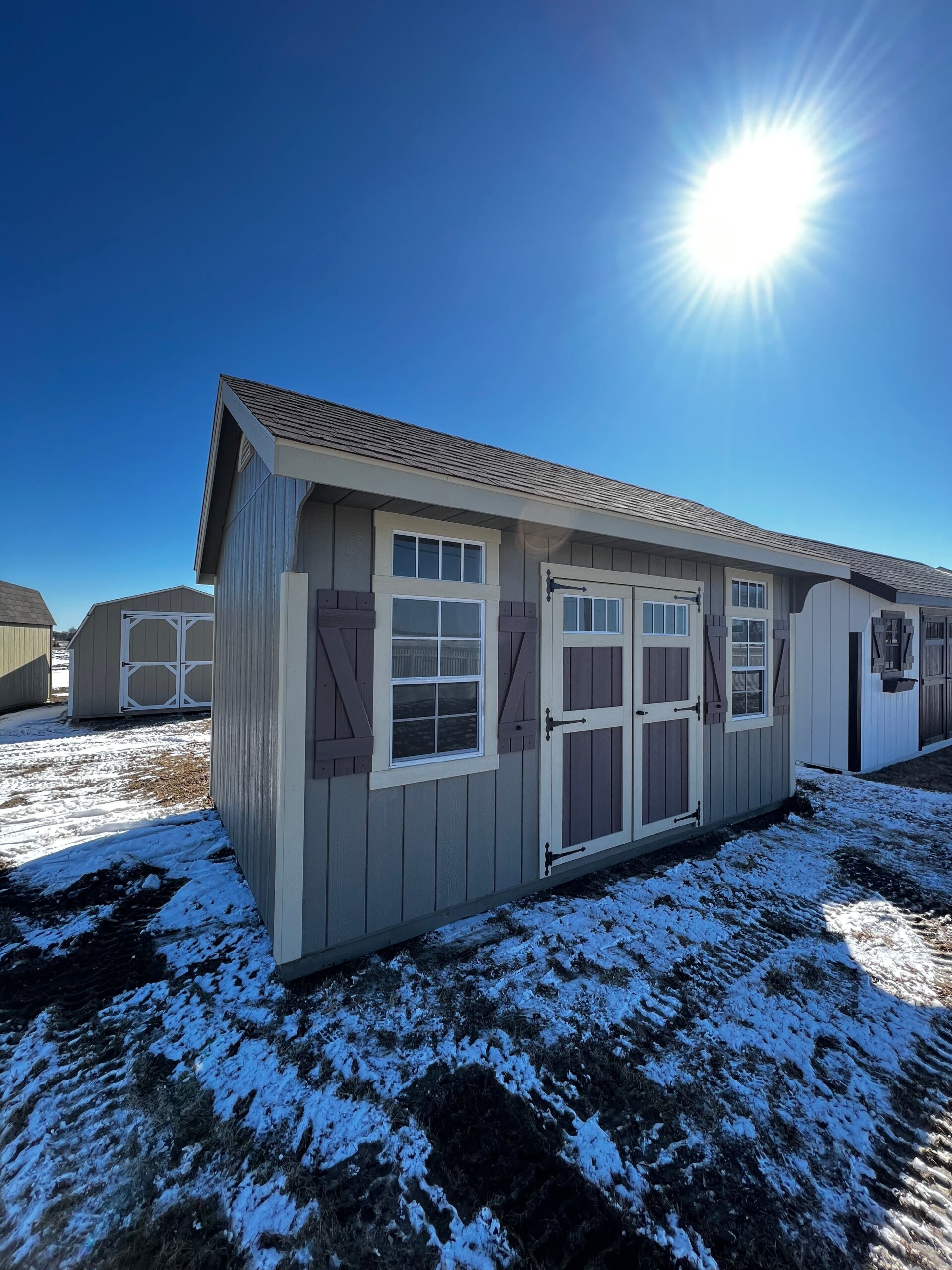 10x16 Deluxe Carriage House - Image 2