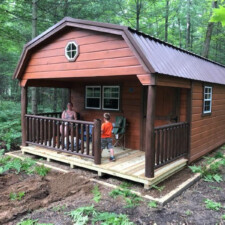 Gambrel Cabin Series-Sheds