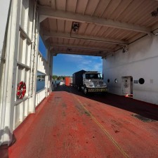 Getting on the Ferry