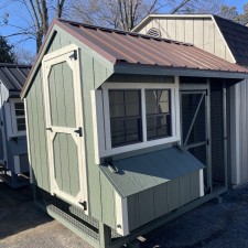 6X8 Combination Chicken Coop IMG_1725-scaled