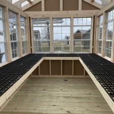 8&times;12 GREENHOUSE interior