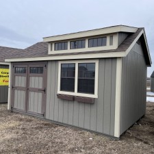 12&times;16 Cape Cod shed