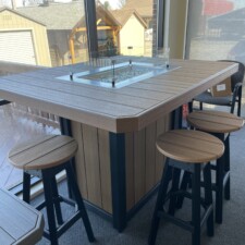 LUMIN FIRE TABLE 62 in RECTANGULAR